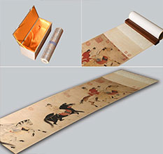 朗县馆藏书画复制博物馆书画复制服务